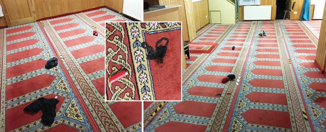 Almanya’da Frankfurt Höchst Camii’ne Çirkin Saldırı