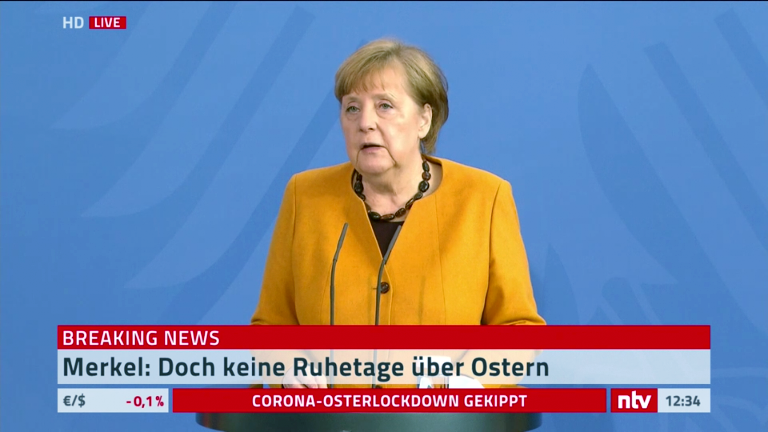 Merkel, Özür Diledi ve Paskalya Yasaklarını Geri Aldı